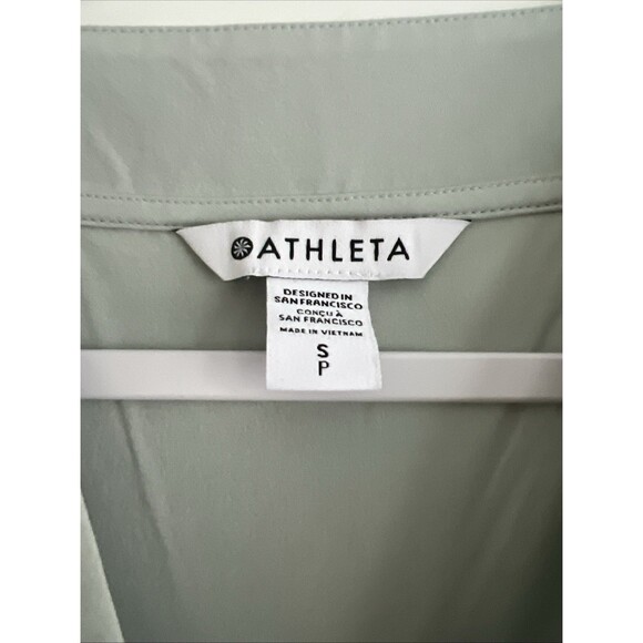 Athleta Marlow Maxi Dress, Size S - Coast Gray - Featherweight Stretch & Pockets - Picture 5 of 9